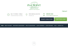 Tablet Screenshot of pacwestfn.com